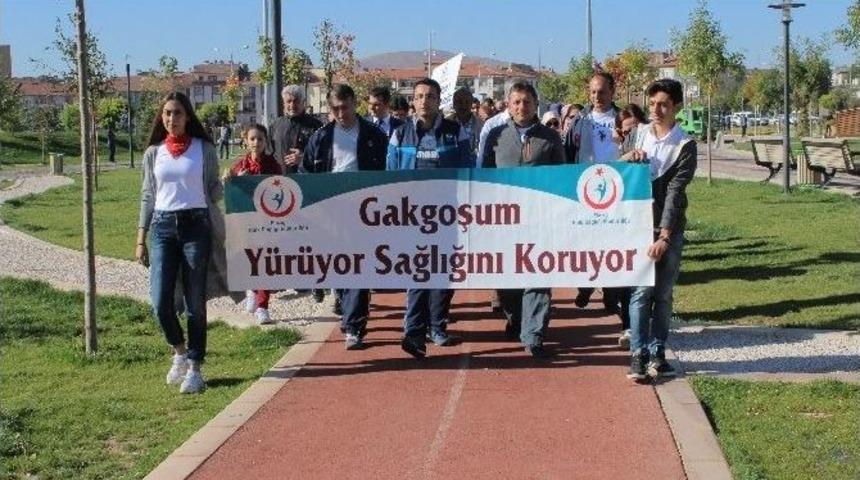 Elazığ&rsquo;da &rsquo;her G&uuml;n 10 Bin Adım&rsquo; Temalı Y&uuml;r&uuml;y&uuml;ş D&uuml;zenlendi