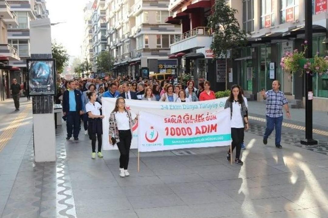 Samsun&rsquo;da D&uuml;nya Y&uuml;r&uuml;y&uuml;ş G&uuml;n&uuml; Etkinliği
