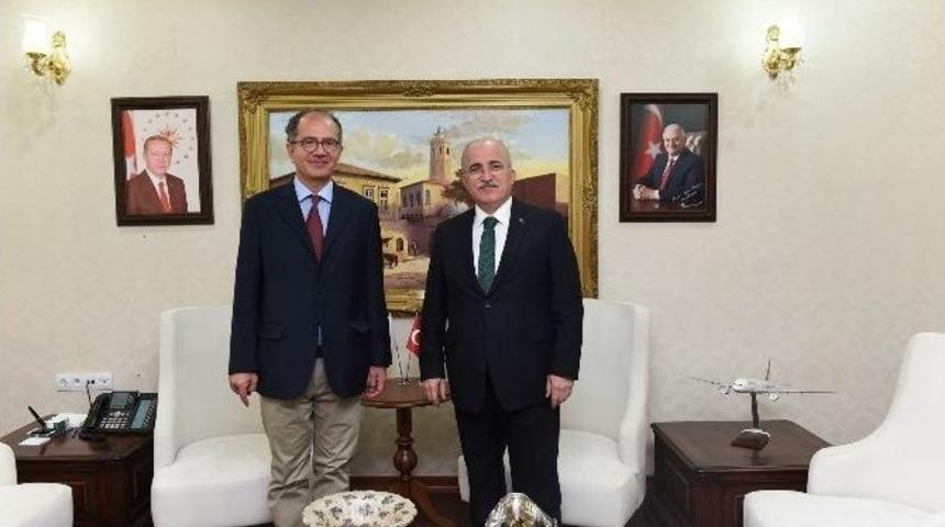 Bm Heyetinden Vali Tuna&rsquo;ya Ziyaret