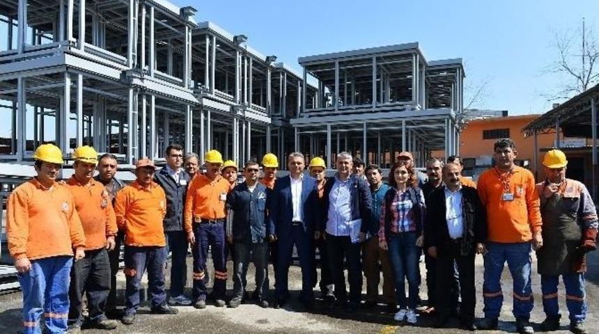 Muratpaşa Belediyesi Chp Genel Merkezinde Tanıtım G&uuml;nlerine Katılıyor