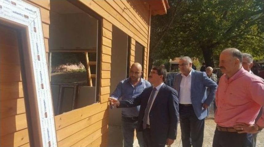 Ayvacık&rsquo;a Doğaya Uygun Muhtarlık Binası