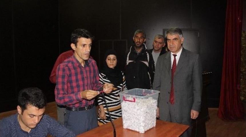 Typ Kapsamında Alınacak İş&ccedil;iler İ&ccedil;in Kura &Ccedil;ekimi Yapıldı