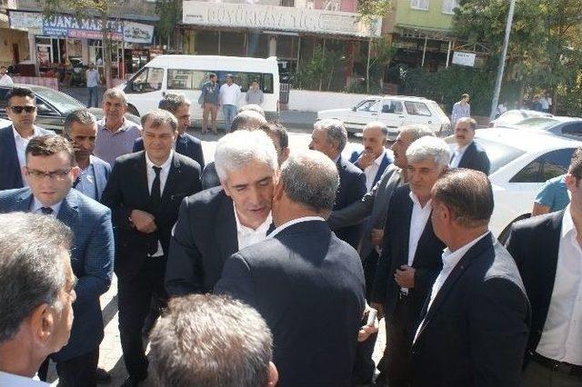 Eker Ve Ensarioğlu &Ccedil;ermik&rsquo;te Taziye Ziyaretinde Bulundu 1