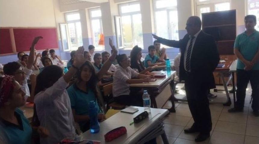 Silopi Milli Eğitim M&uuml;d&uuml;r&uuml; Dayanan&rsquo;dan Okul Ziyareti