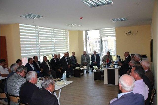 Tuğgeneral Ko&ccedil;&rsquo;tan Muhtarlar Derneğine Ziyaret 2