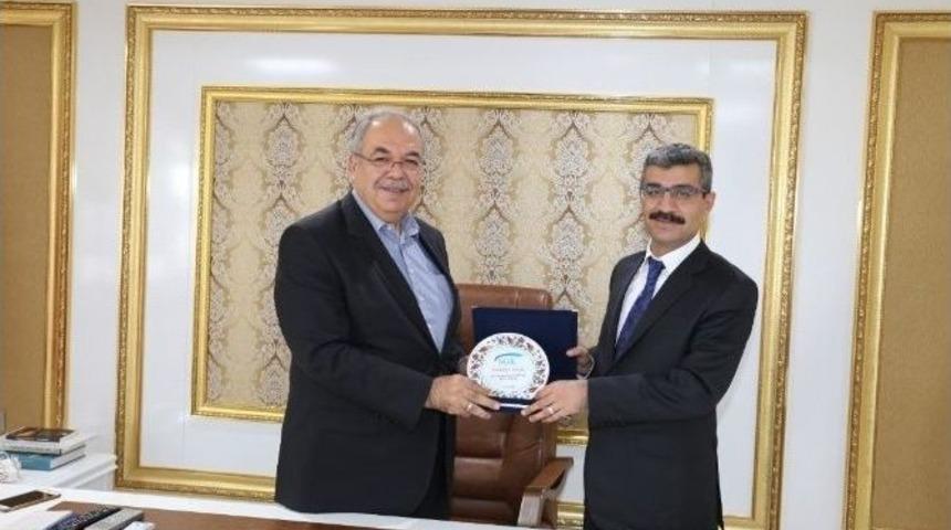 Sgk Başkanı Bağlı, Başkan Kutlu’yu Ziyaret Etti