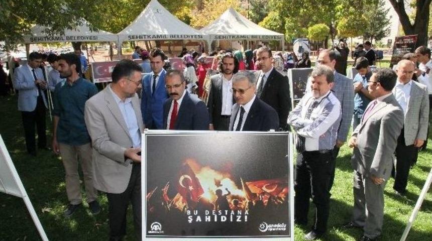 15 Temmuz Diriliş Destanı Konulu Fotoğraf Sergisi A&ccedil;ıldı