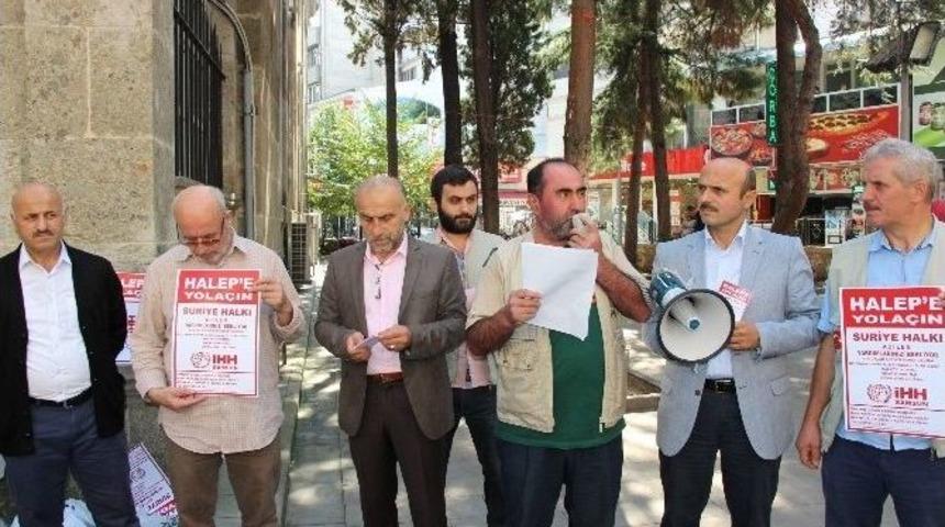 "halep&rsquo;e Yol A&ccedil; Suriye&rsquo;ye Yardım Et" Kampanyası