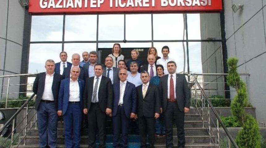 Hopa Ticaret Ve Sanayi Odasından Gtb&rsquo;ye Ziyaret