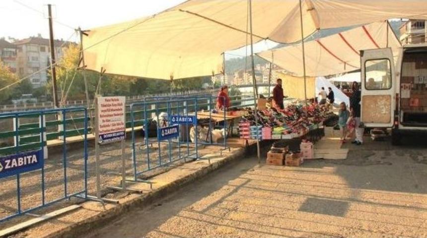 M&uuml;şteriye K&ouml;t&uuml; Davranan Esnafa Tezgah Kapatma Cezası