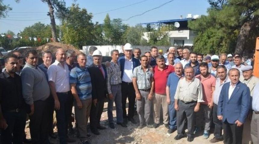 Torbalı&rsquo;da T&uuml;rkmenk&ouml;y Konağının Temeli Atıldı