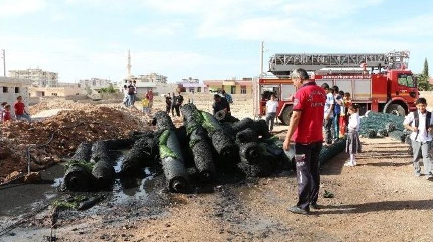 Ceylanpınar&rsquo;da Spor Kompleksinde Yangın