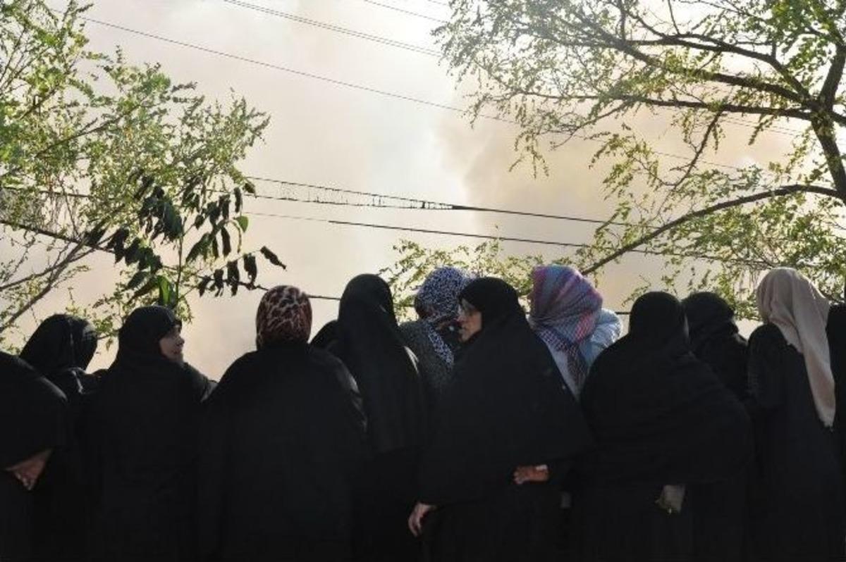 Yaşlı &Ccedil;iftin Varı Yoğu Yangında K&uuml;l Oldu