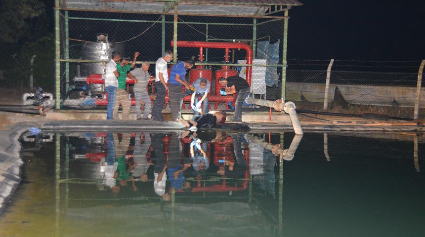 &Ccedil;iftlikte bek&ccedil;ilik yapak kişi, sulama havuzunda &ouml;l&uuml; bulundu