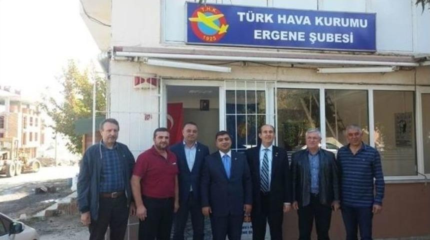 Kaymakam Kızıltoprak Thk Ergene Şubesi&rsquo;ni Ziyaret Etti