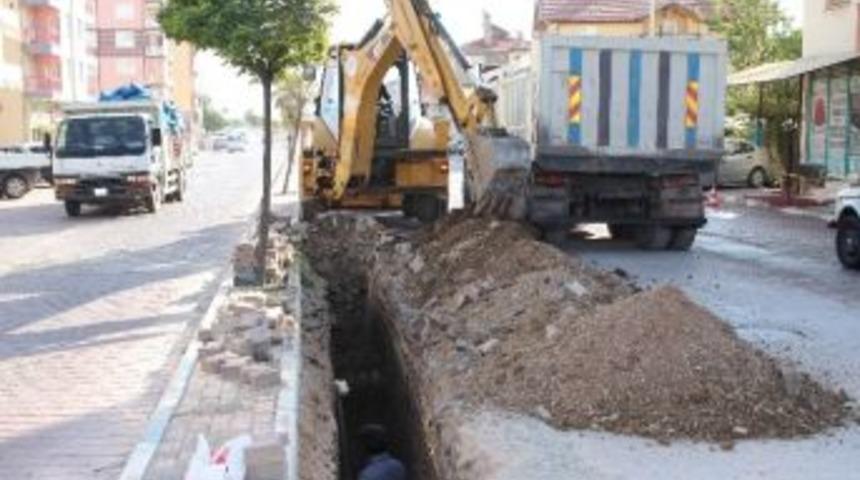 Beyşehir&rsquo;de Yağmur Suyu Drenaj Hatları Yenileniyor