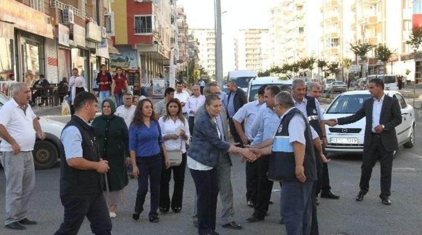 Bağlar Belediyesi&rsquo;nden Esnaf Ziyareti