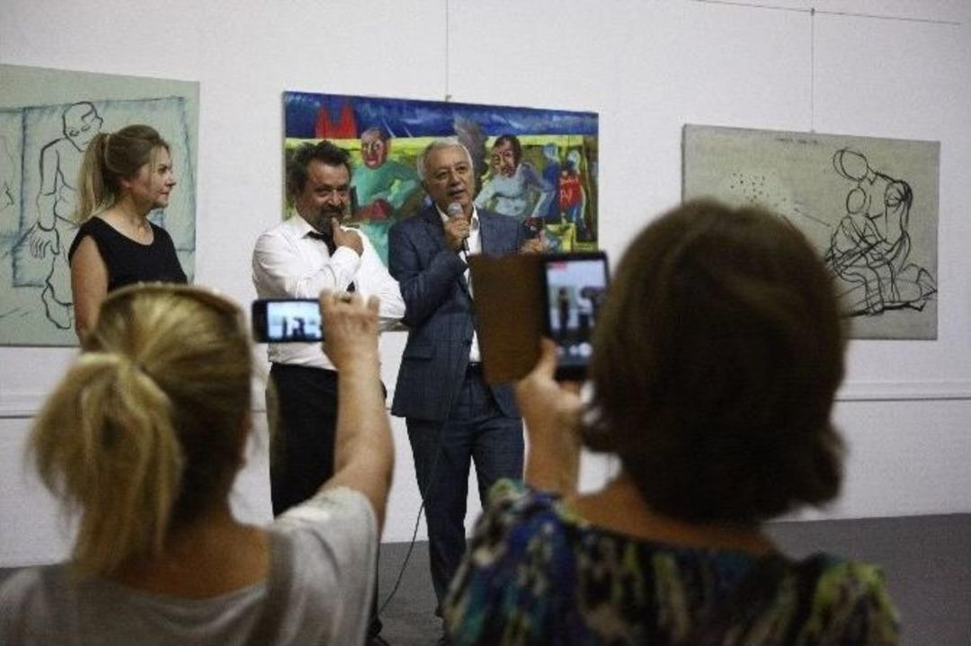 &ldquo;g&ouml;&ccedil; Ve G&ouml;&ccedil;menliğ(m)in Resimsel Halleri&rdquo; Sergisi A&ccedil;ıldı