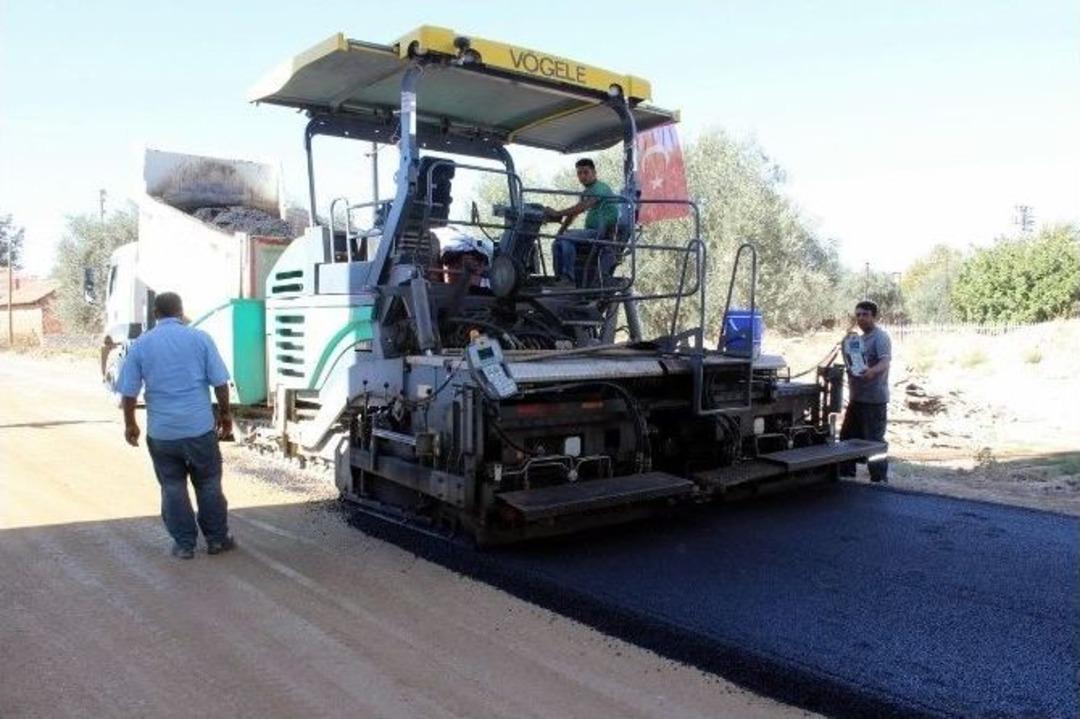 Yeni İmar Alan B&ouml;lgeye Sıcak Asfalt