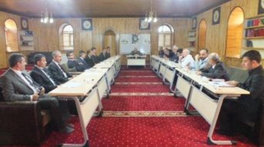 Van&rsquo;da İl&ccedil;e M&uuml;ft&uuml;leri Toplantısı