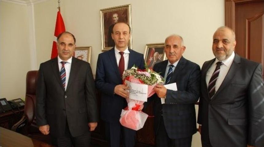 İl M&uuml;ft&uuml;l&uuml;ğ&uuml;&rsquo;nden Vali Erin&rsquo;e Camiler Ve Din G&ouml;revlileri Haftası Ziyareti