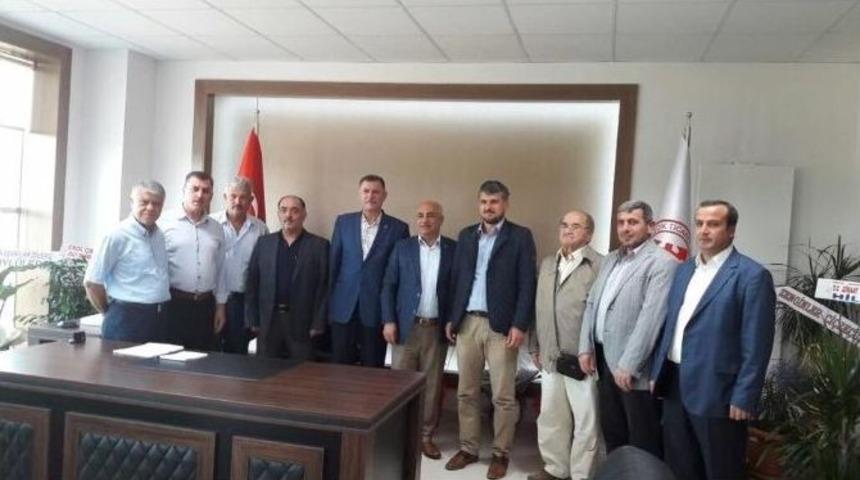 Başkan Duymuş&rsquo;tan, Tso Başkanı Ateş&rsquo;e Hayırlı Olsun Ziyareti