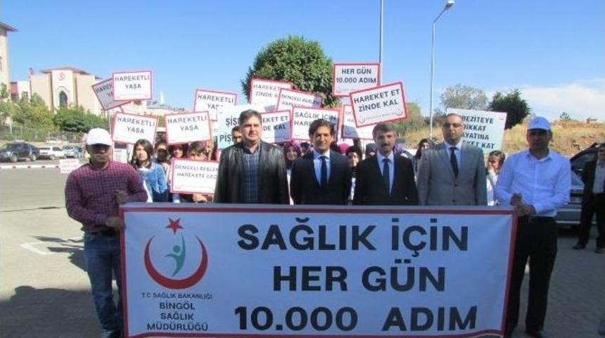 Bing&ouml;l&rsquo;de Sağlıklı Yaşama Dikkat &Ccedil;ekildi