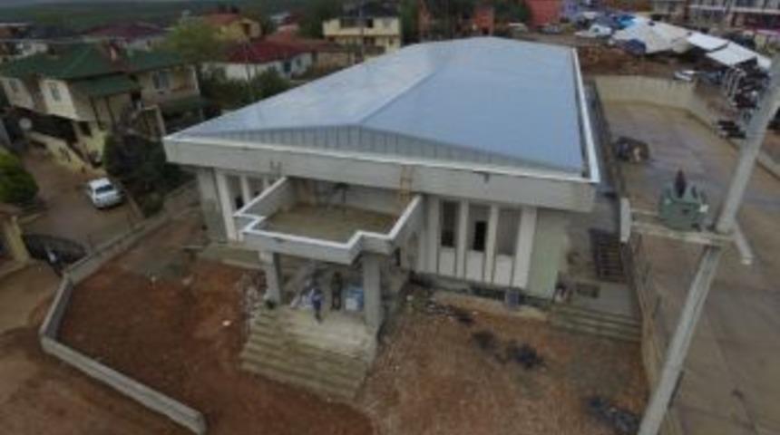 Yukarı Hereke K&uuml;lt&uuml;r Merkezi&rsquo;nin &Ccedil;alışmaları S&uuml;r&uuml;yor