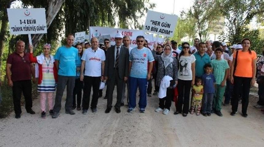 Y&uuml;r&uuml;y&uuml;ş G&uuml;n&uuml;&rsquo;nde "giden Kilolar Gelen Sağlık Olsun" Mesajı