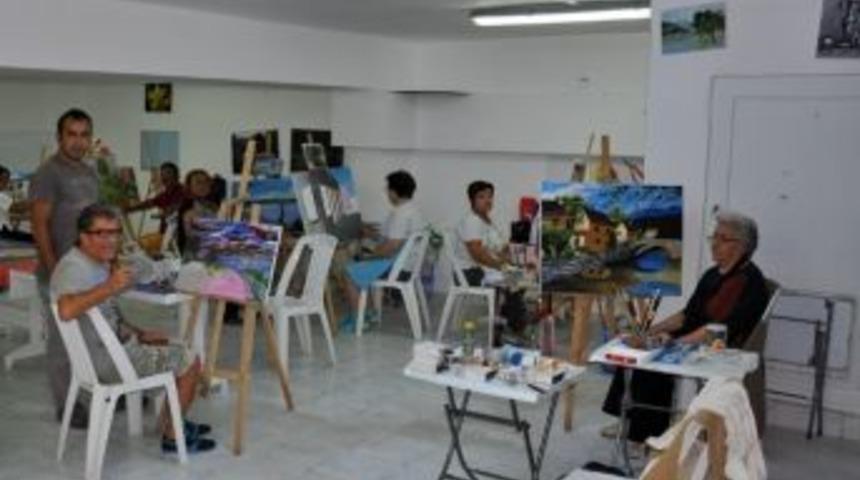 Didim Ticaret Odası&rsquo;nda Resim Kursları Yeniden Başladı