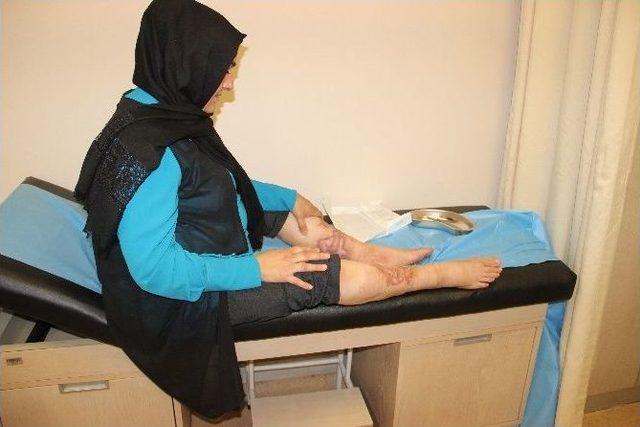 Bacaklarını Kaybetme Korkusu Yaşayan Kadın, Radyo Frekans Y&ouml;ntemiyle Sağlığına Kavuştu 1