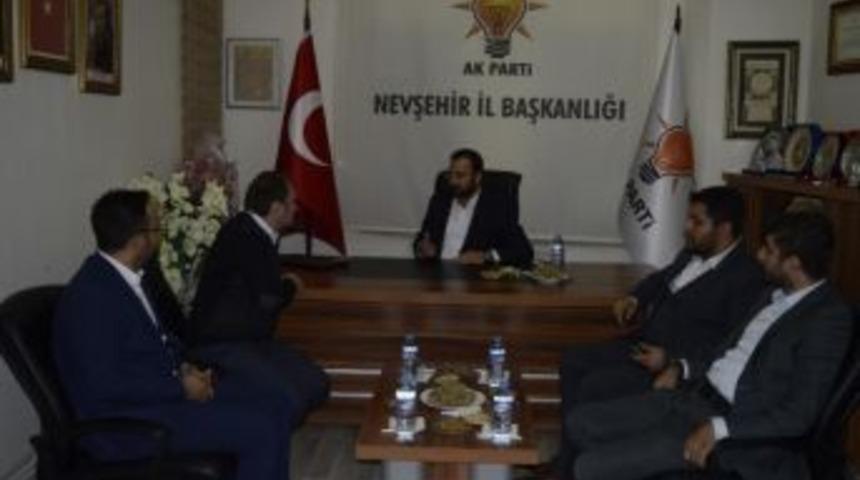 Ak Parti Genel Merkez Gen&ccedil;lik Kolları Başkanı Ecertaş, Tanrıver&rsquo;i Ziyaret Etti