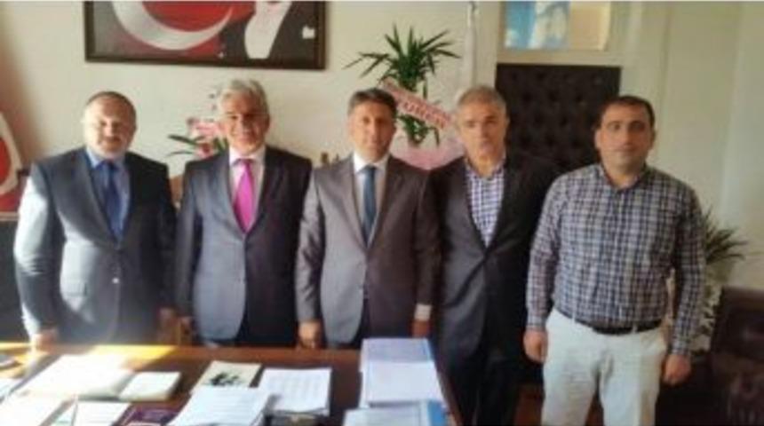Yomra Belediyesi&rsquo;nden Ayvazoğlu&rsquo;na Ziyaret
