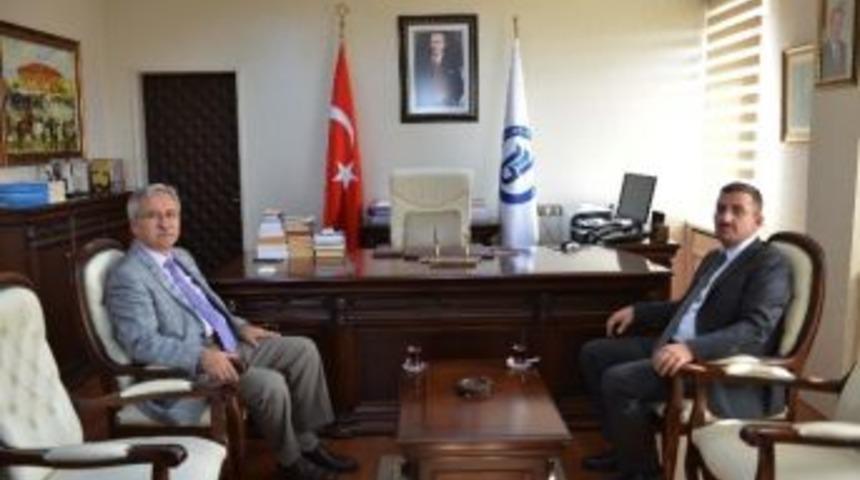 Başsavcı Bozkurt&rsquo;tan Rekt&ouml;r Kaplan&rsquo;a Ziyaret