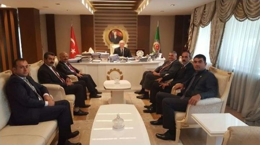 Adıyaman Ziraat Odaları Ankara&rsquo;da