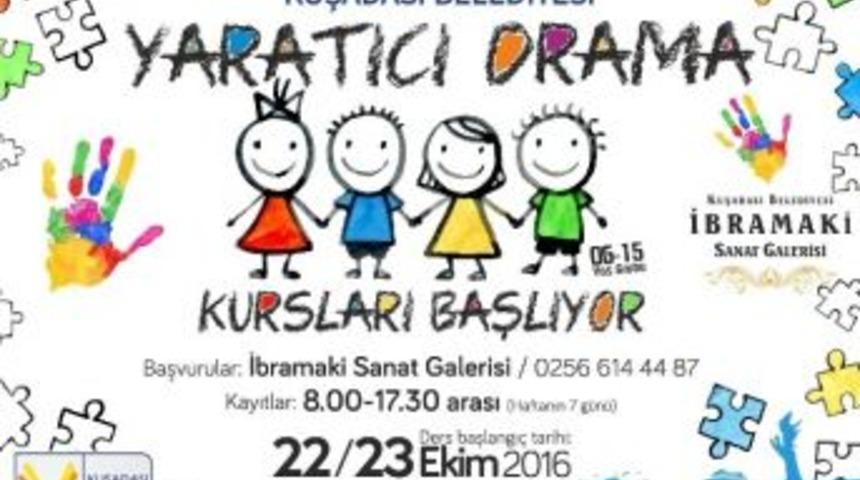 Kuşadası&rsquo;nda Drama Eğitimi Başvuruları Başladı