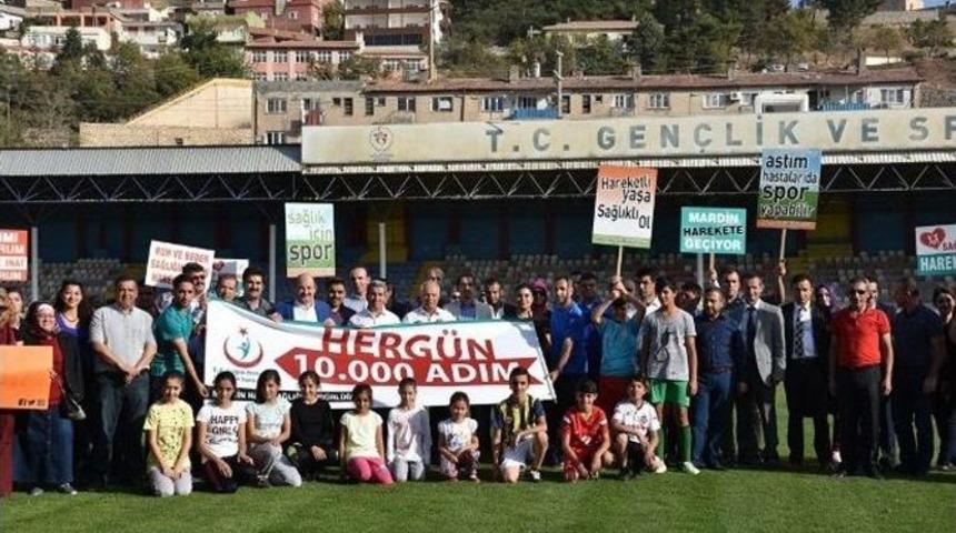 Mardin&rsquo;de D&uuml;nya Y&uuml;r&uuml;y&uuml;ş G&uuml;n&uuml; Etkinliği D&uuml;zenlendi