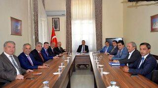 Bilecik Valisi Elban Belediye Başkanları İle Toplandı