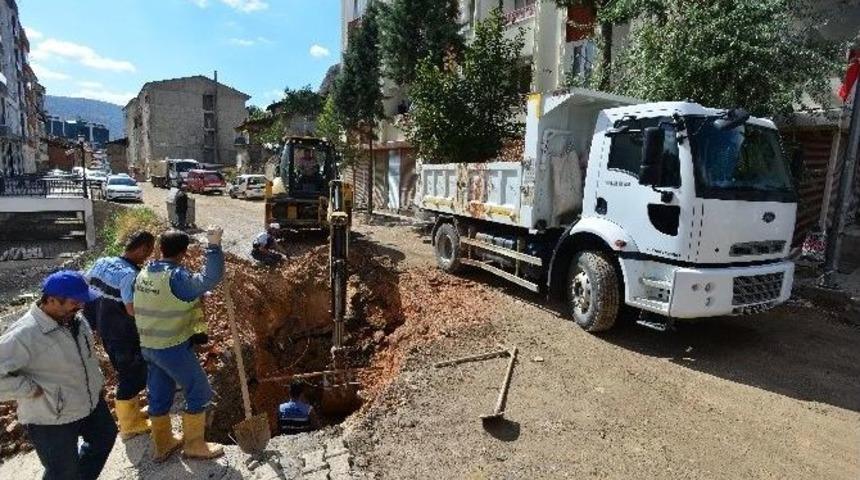 6 Evin İstimlak Edilerek Yıkıldığı Yolda &Ccedil;alışma Başlatıldı