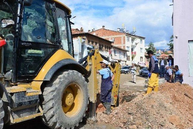 6 Evin İstimlak Edilerek Yıkıldığı Yolda Çalışma Başlatıldı