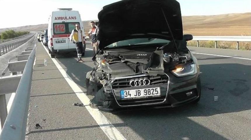 Kulu&rsquo;da Trafik Kazası: 1 Yaralı