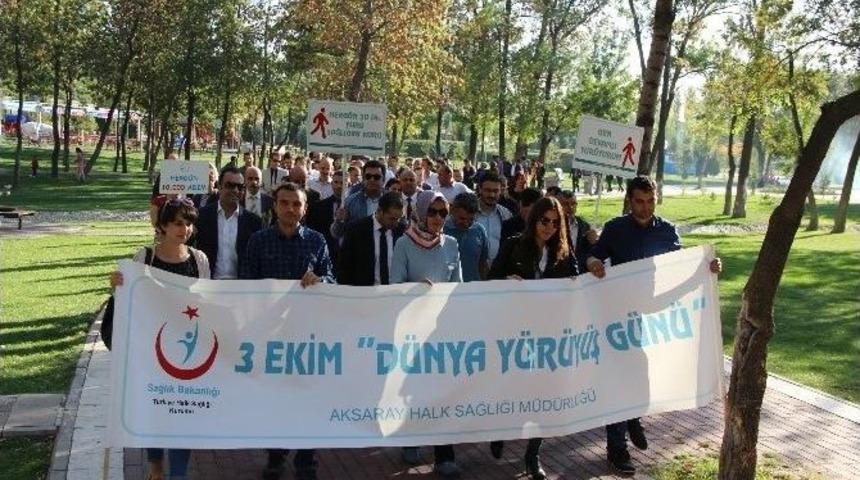 Aksaray&rsquo;da Sağlıklı Yaşam İ&ccedil;in Y&uuml;r&uuml;d&uuml;ler