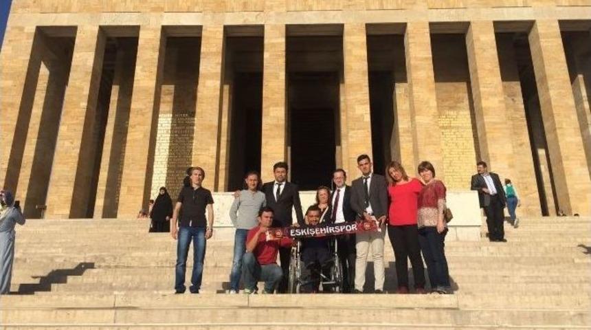 Eskişehirspor &Ccedil;alışanları Anıtkabir&rsquo;de
