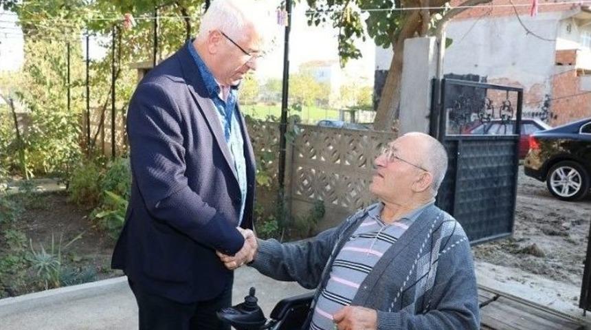 Ergene Belediyesinden Ak&uuml;l&uuml; Sandalye Yardımı