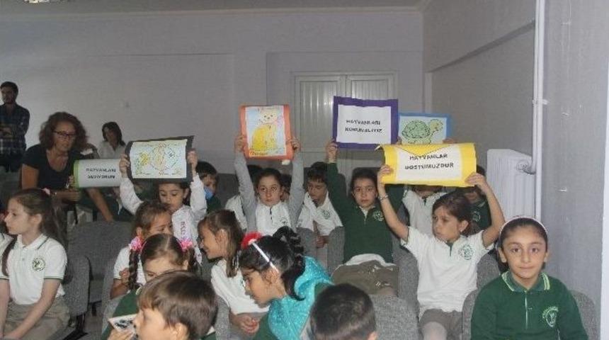 &Ouml;ğrencilere Hayvan Sevgisi Aşılandı