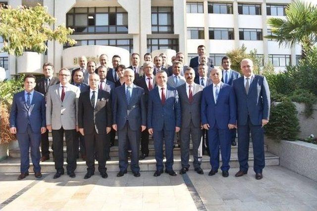 Başkan Kayda, Vali G&uuml;ven&ccedil;er&rsquo;i Ağırladı 1
