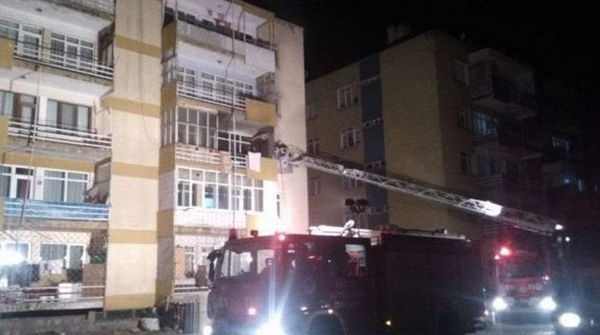 Sanayi Mahallesi&rsquo;nde Korkutan Yangın