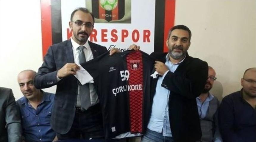 Ak Parti Tekirdağ İl Başkanlığı&rsquo;ndan Korespor&rsquo;a Forma