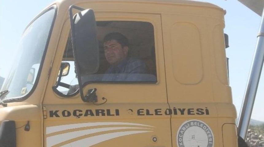 Ko&ccedil;arlı&rsquo;da Yol Yapım &Ccedil;alışmaları S&uuml;r&uuml;yor