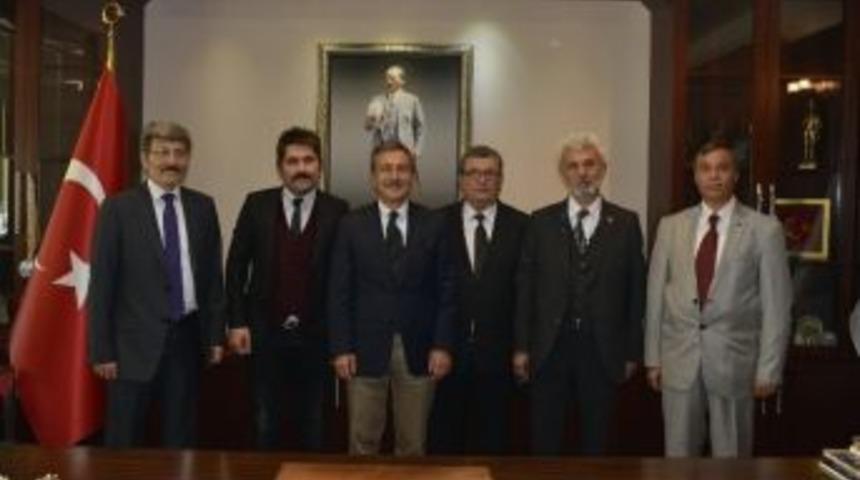 Anadolu K&uuml;lt&uuml;r Derneği&rsquo;nden Başkan Ata&ccedil;&rsquo;a Ziyaret